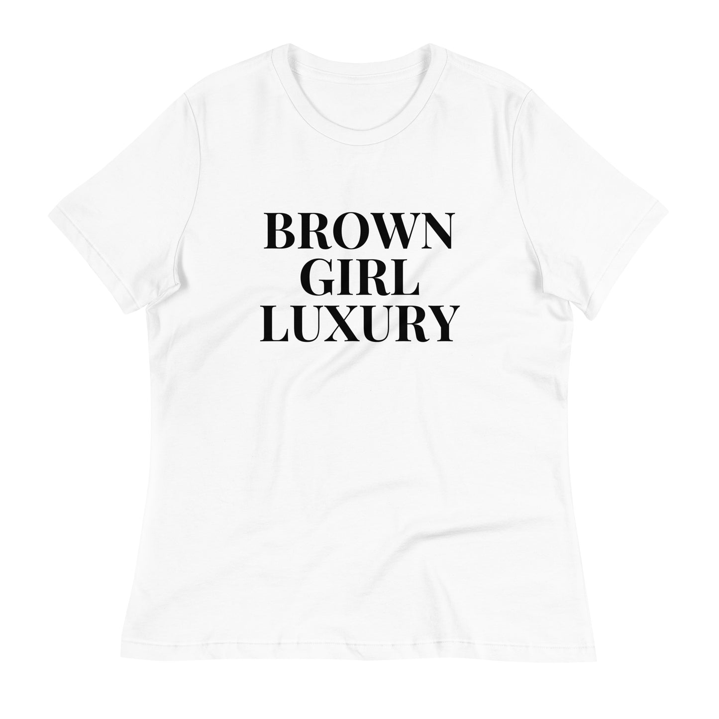 BROWN GIRL'S LUXURY Relaxed T-Shirt