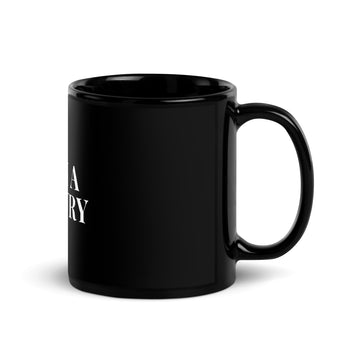 I AM A LUXURY Black Glossy Mug