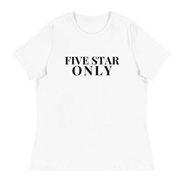 FIVE STAR ONLY Women's Relaxed T-Shirt