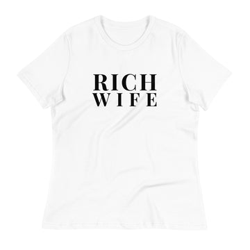 RICH WIFE Women's Relaxed T-Shirt
